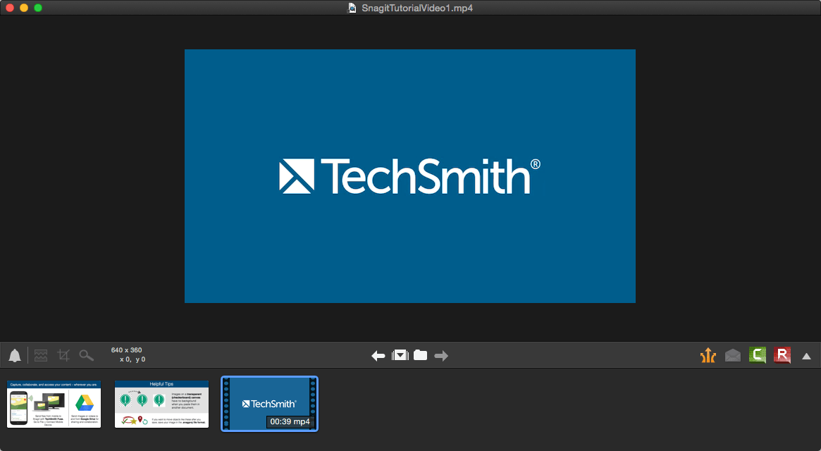 techsmith screen capture