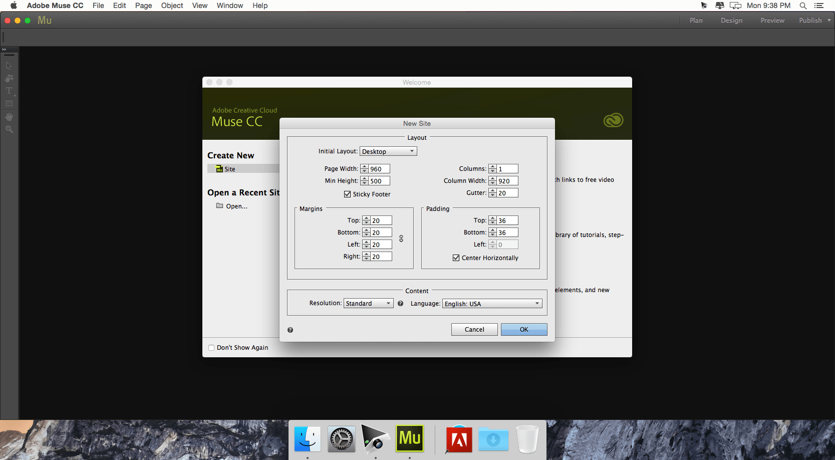 adobe muse cc 2017 vs 2015.2