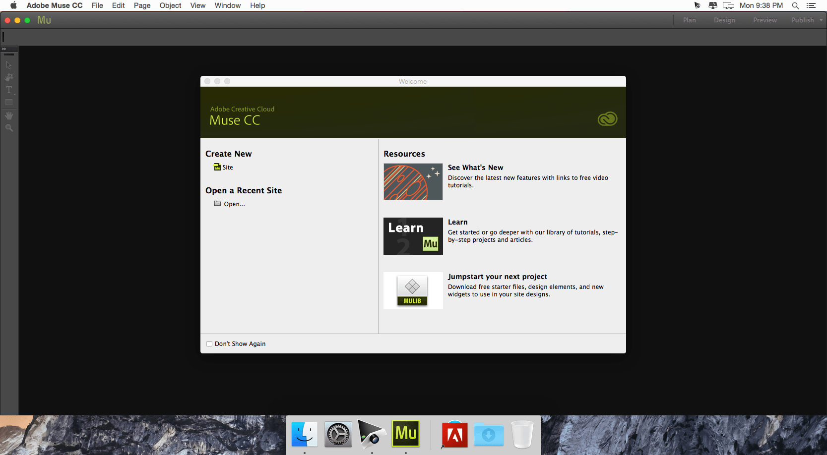 Adobe Muse Cc 2015 2 1 21 For Mac