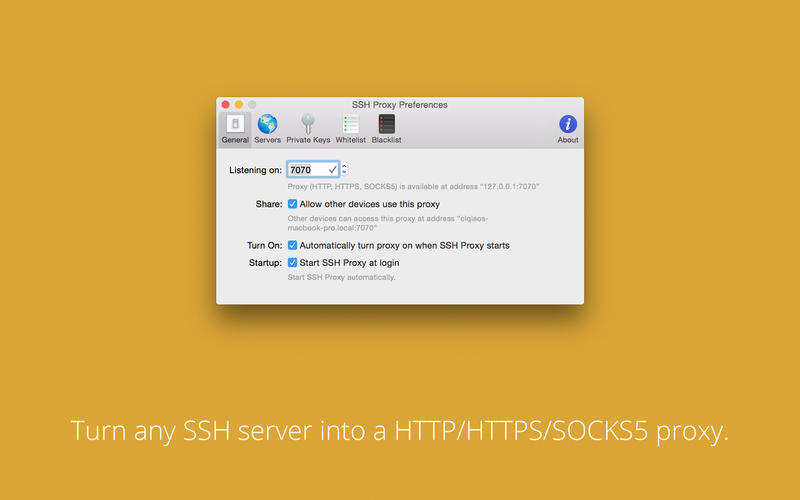 mac ssh proxy