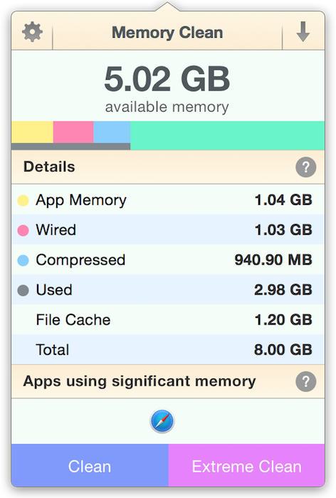 memory clean 2 mac download