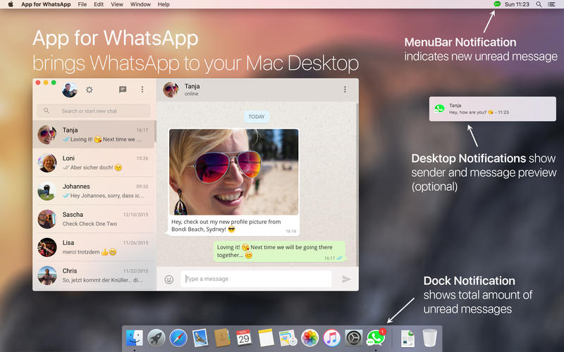 whatsapp mac os x