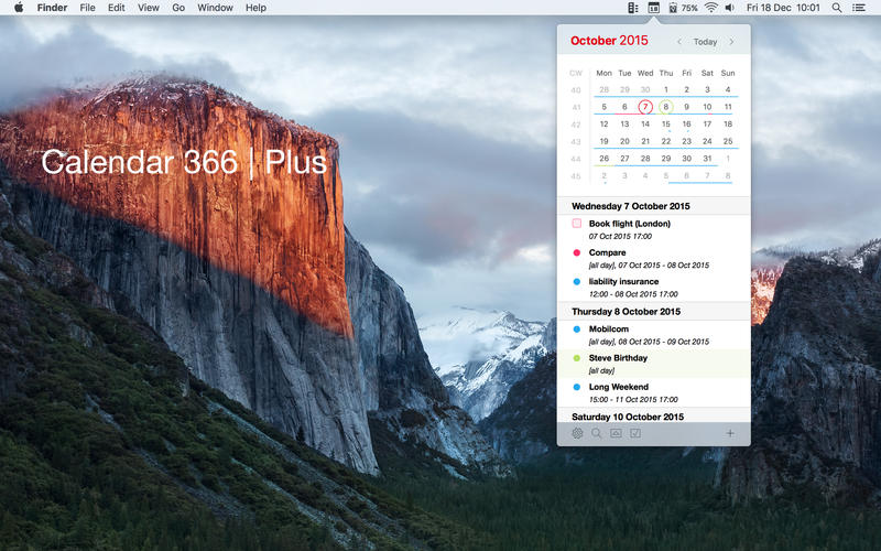 Calendar 366 download the new version for mac
