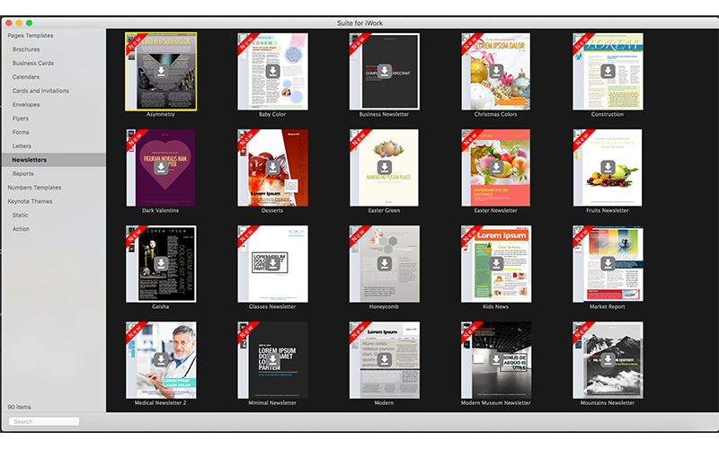 Design Templates For IWork 4.0 Download