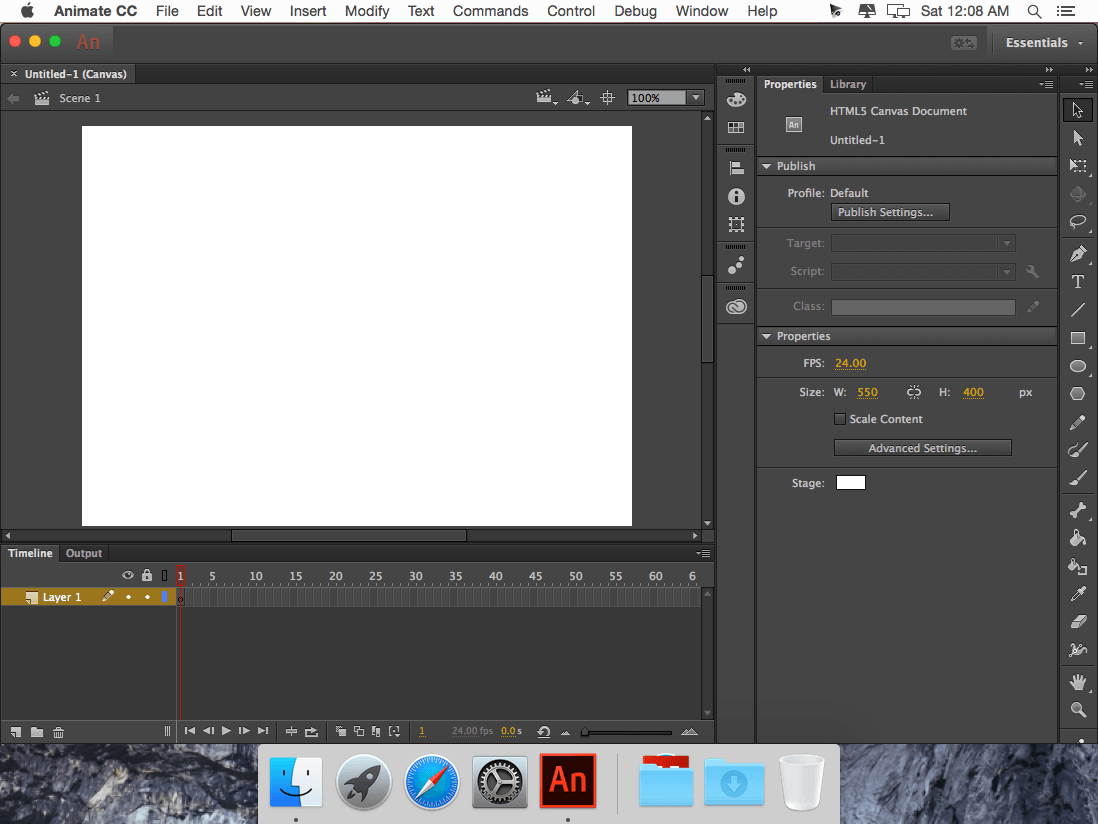 Adobe Animate CC  for Mac download | Mac OS