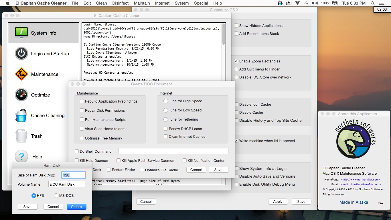 Mac 10.11.6 el capitan emulator