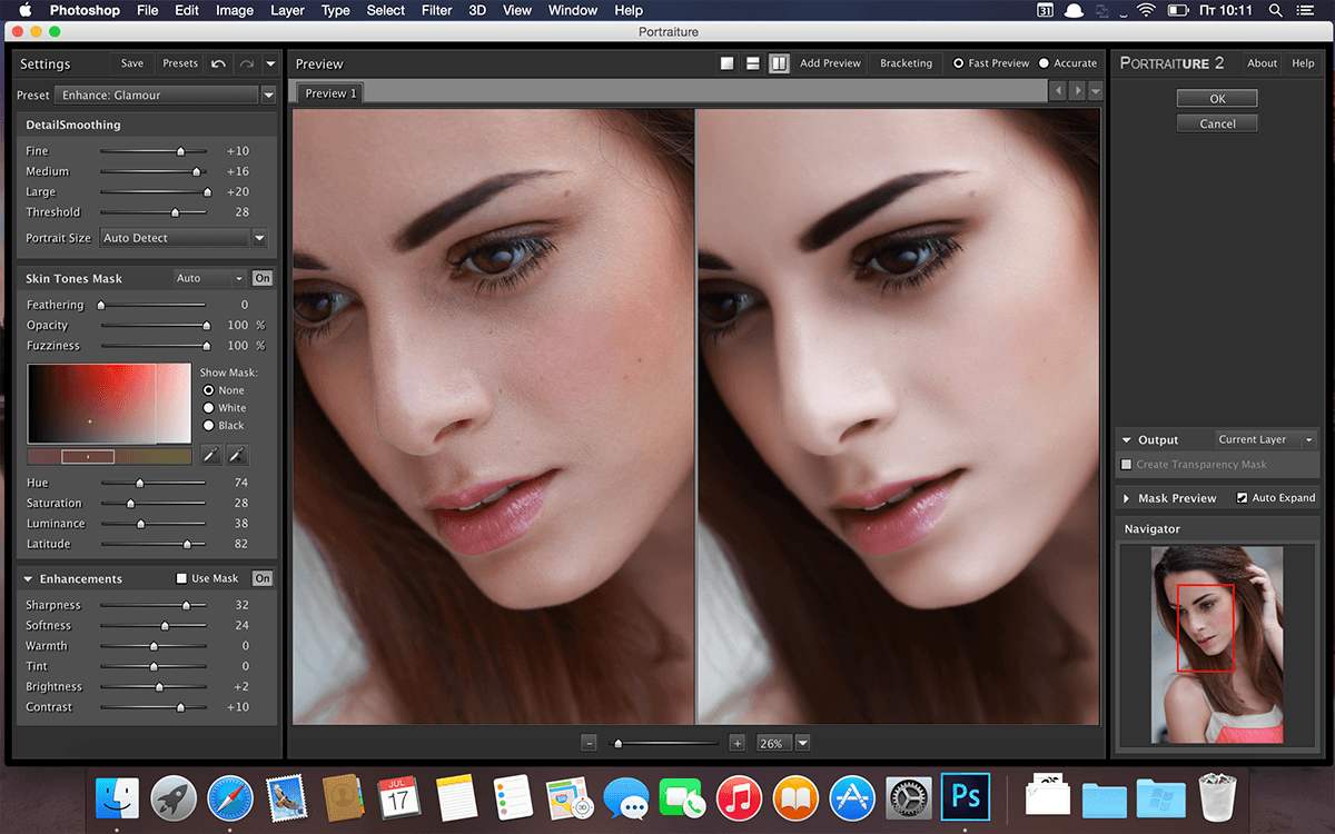 portraiture professional plugin suite for photoshop. mac