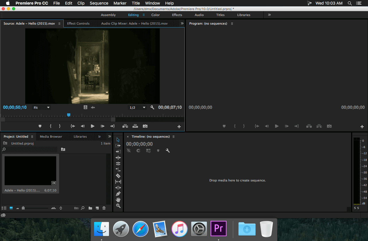 mac adobe premiere pro