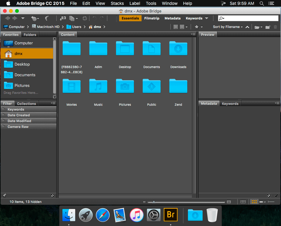 adobe bridge setup