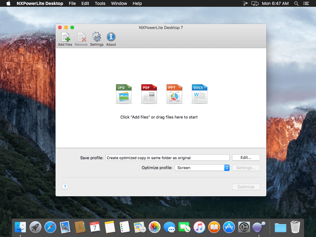 NXPowerLite Desktop 10.0.1 for apple instal