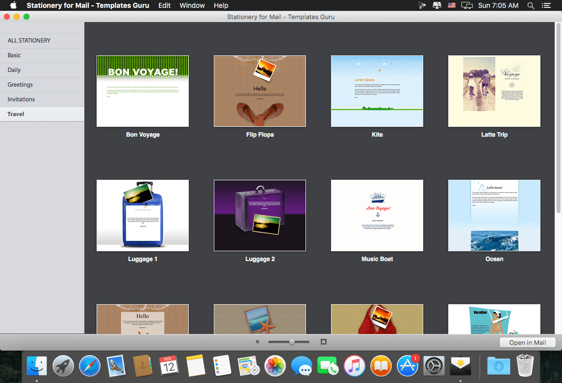 free email stationery for mac mail