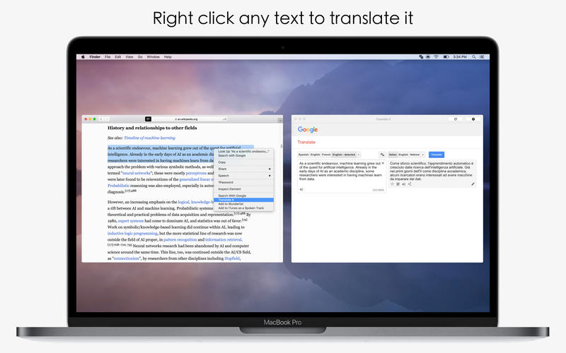 Translate It for Google Translate 2.0 | macOS