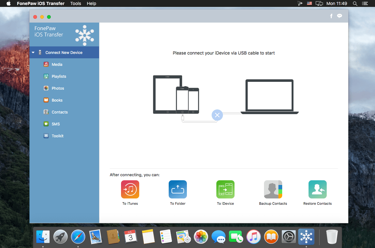 FonePaw iOS Transfer 6.0.0 instal the new version for mac
