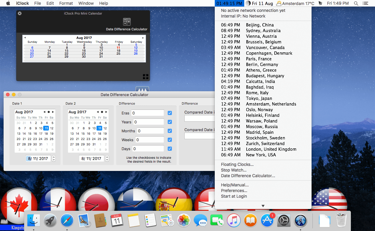 IClock Pro 5 for Mac Free Download 7 0