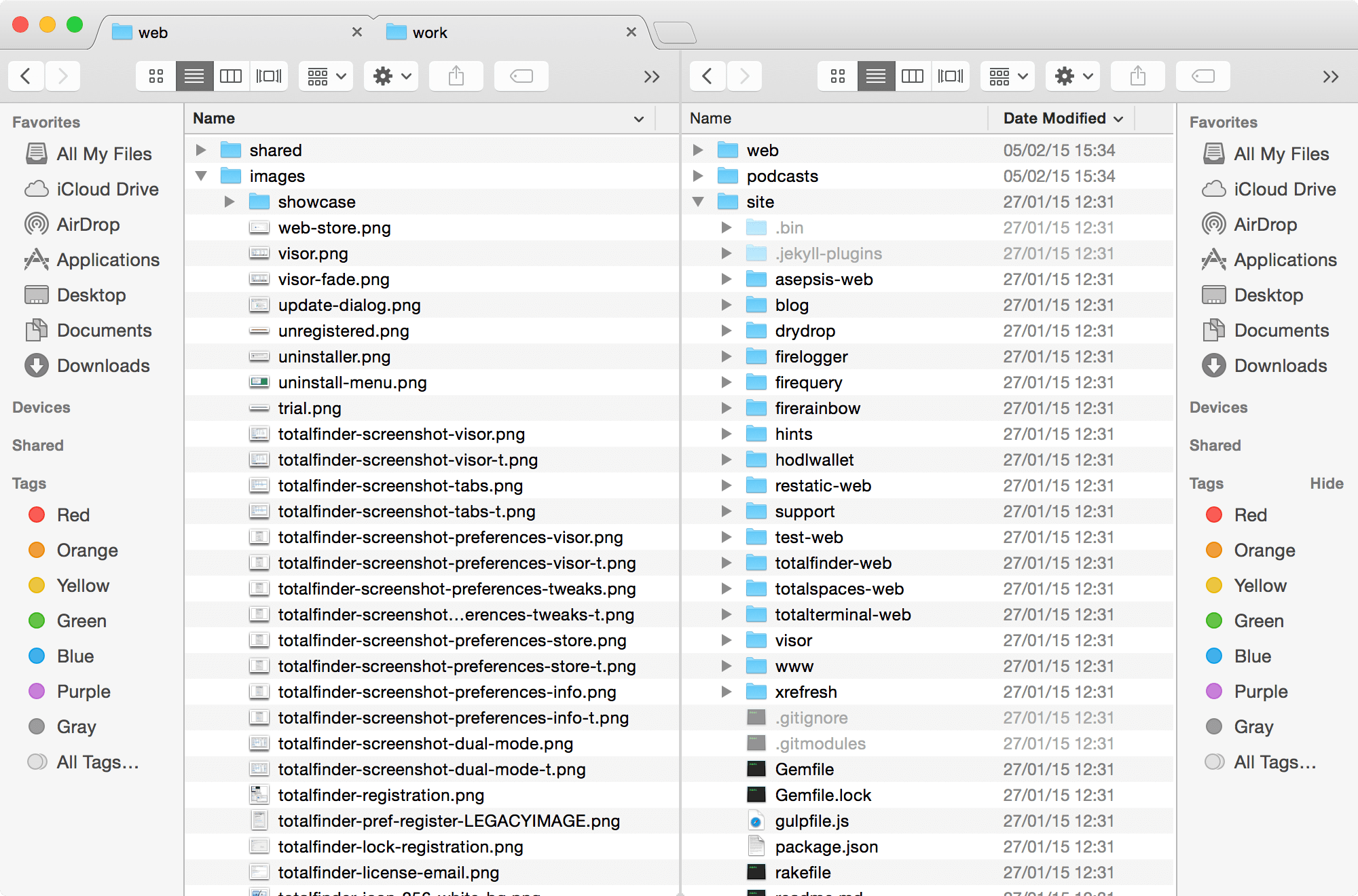 totalfinder vs xtrafinder vs pathfinder