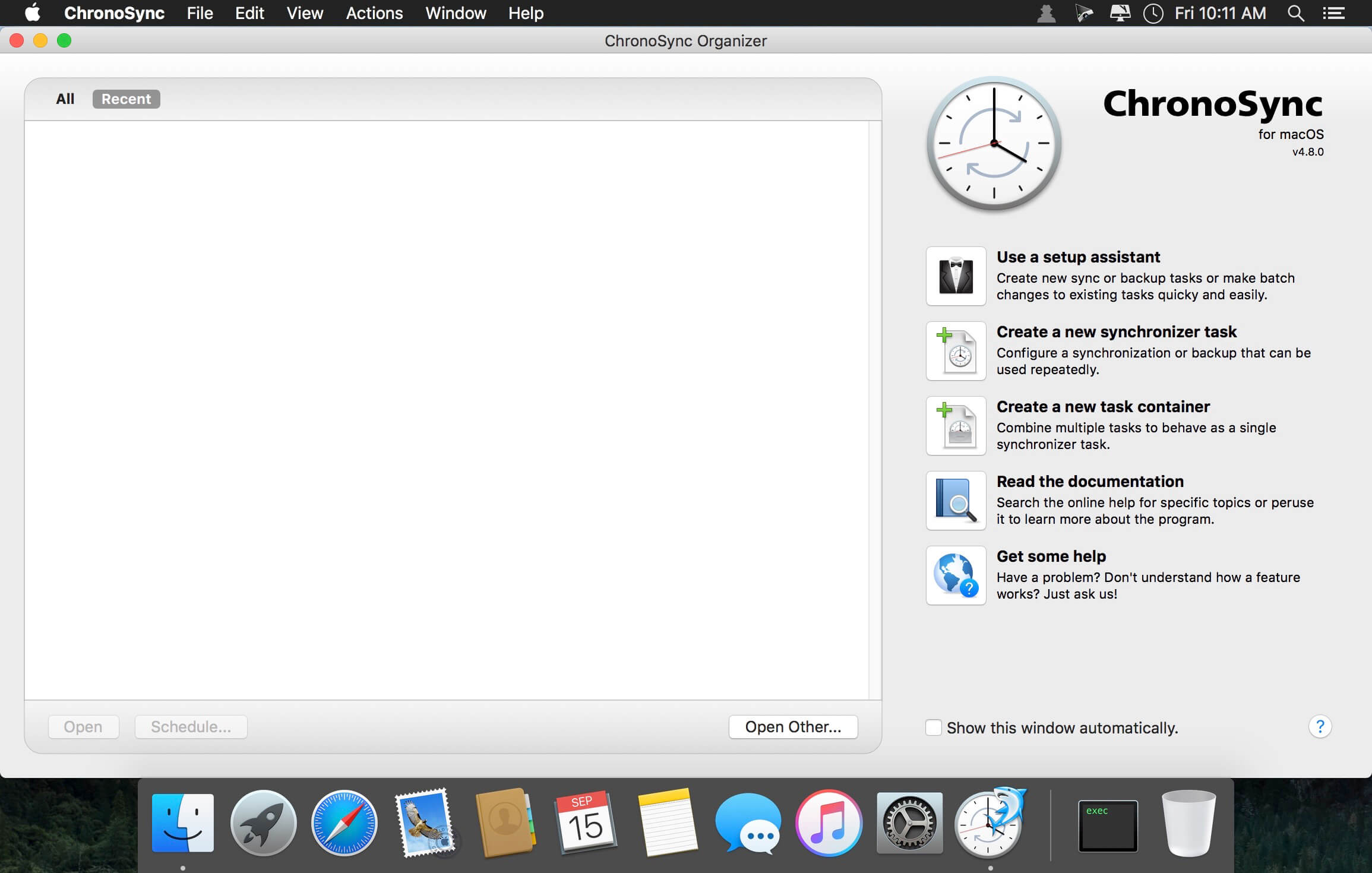 chronosync for mac