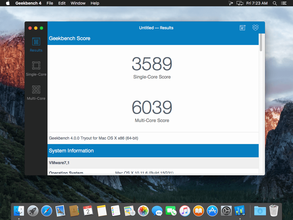 Geekbench 4.4.1 download | macOS