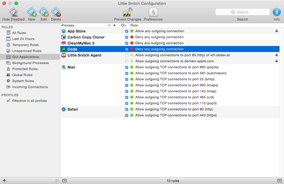 programs similar to little snitch for mac