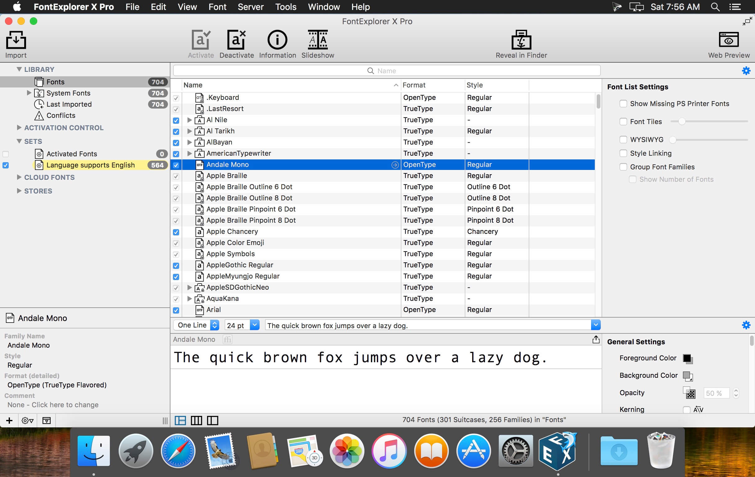 linotype fontexplorer free for mac