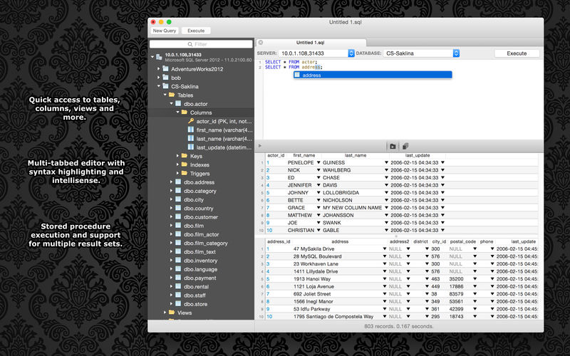 create localhost sql server on sqlpro for postgres