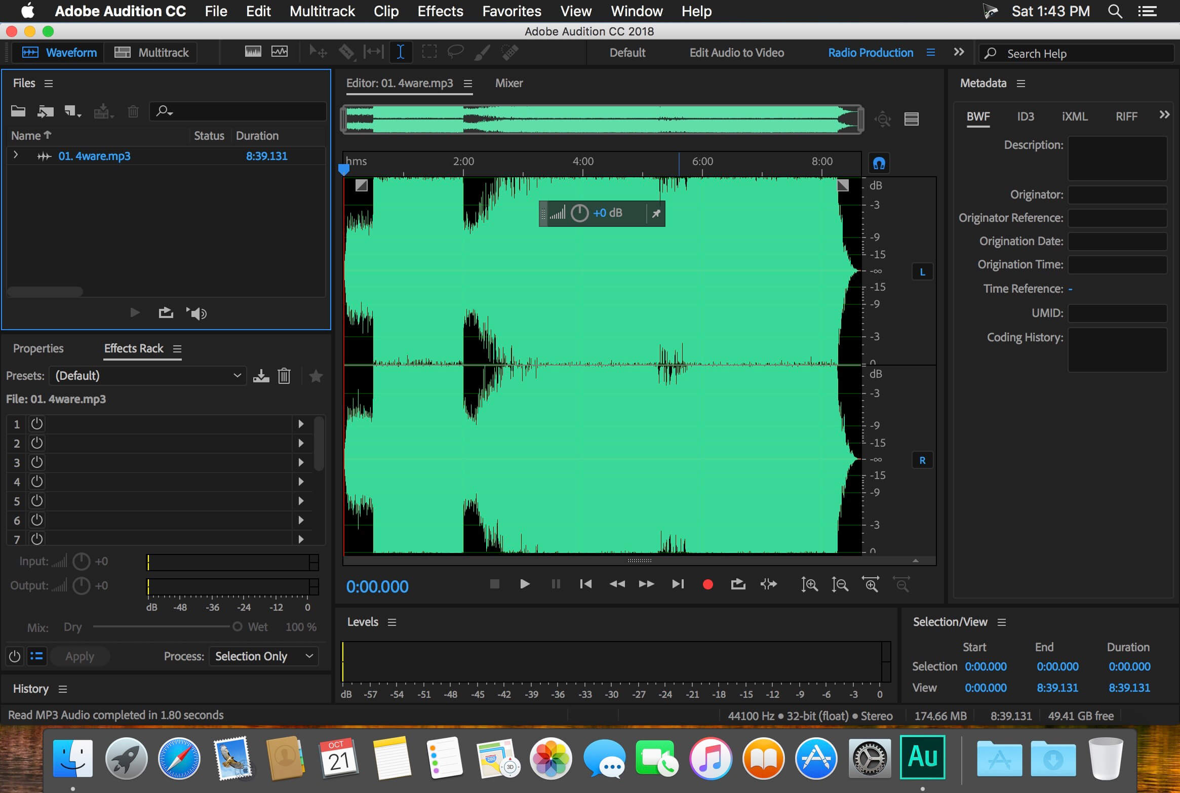 learn adobe audition cc