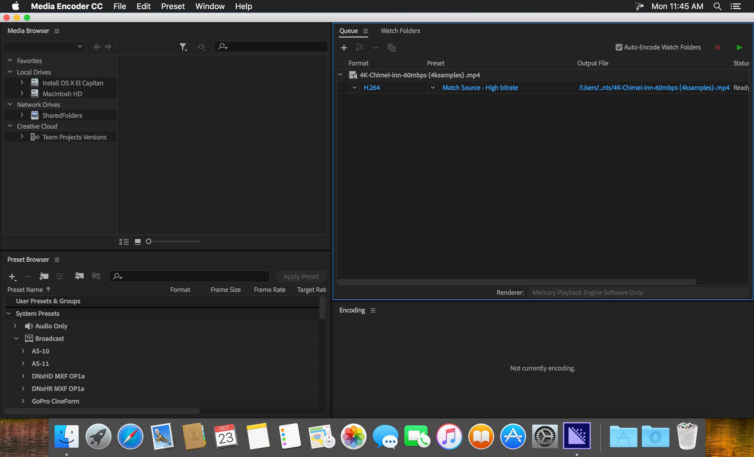 free for apple instal Adobe Media Encoder 2024