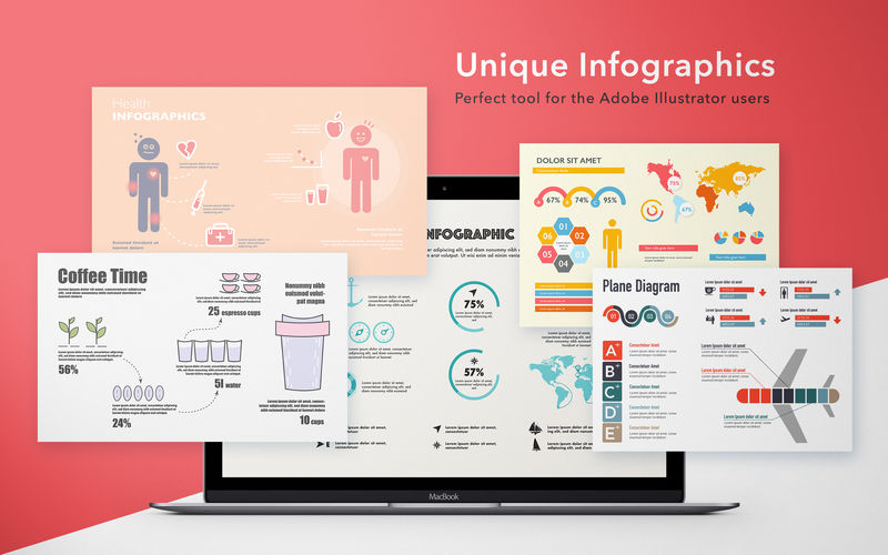 Adobe Illustrator Infographic Templates