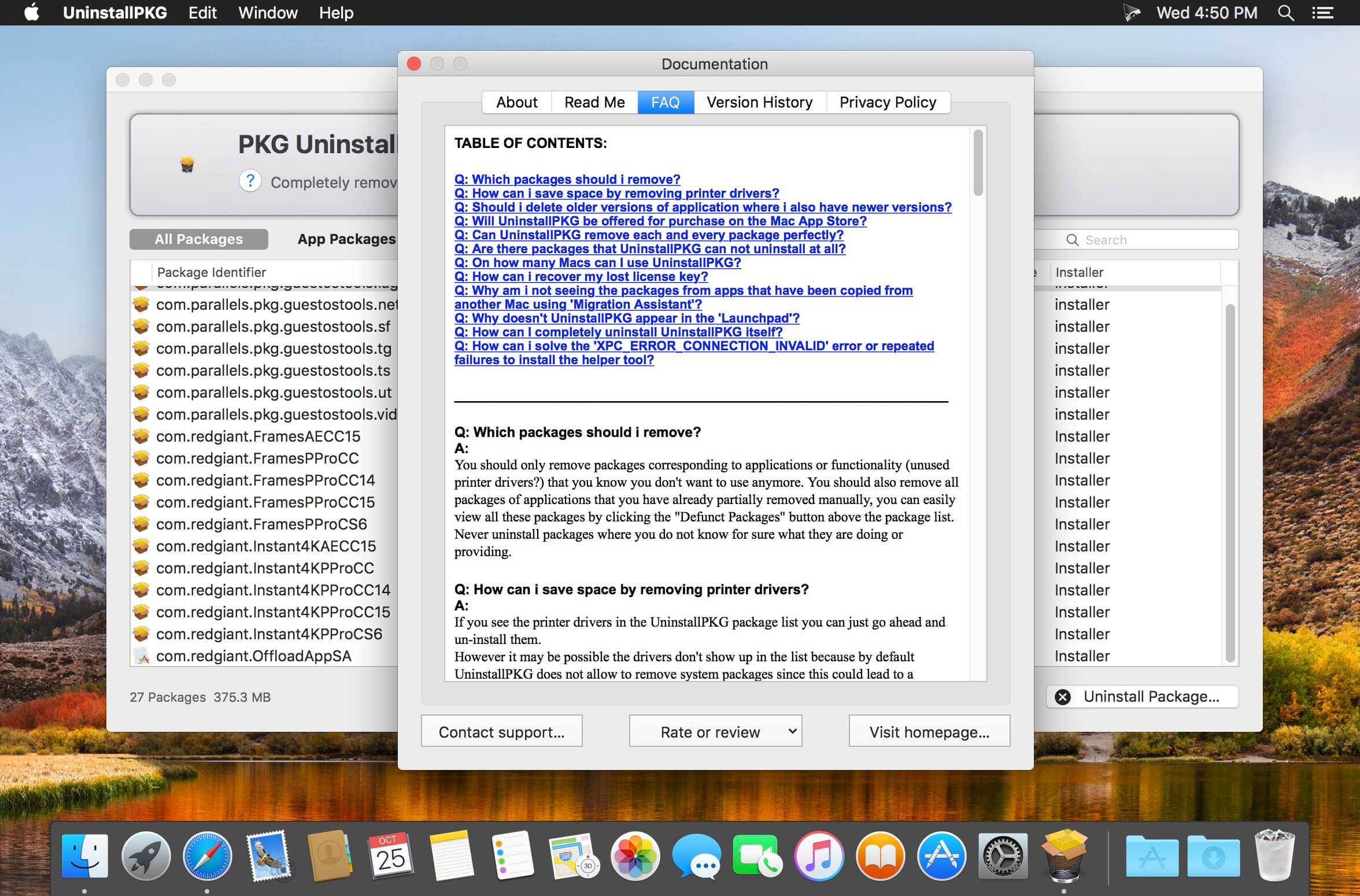 uninstallpkg mac app cracked