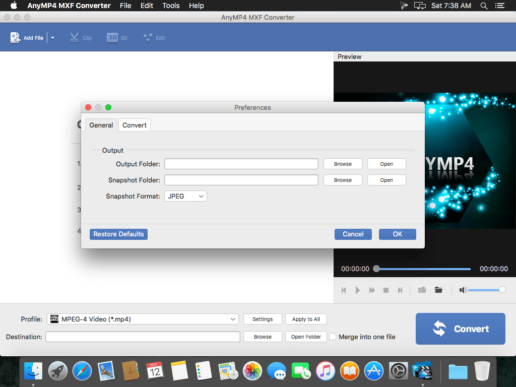mxf video converter for mac