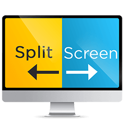 mac split screen gesture