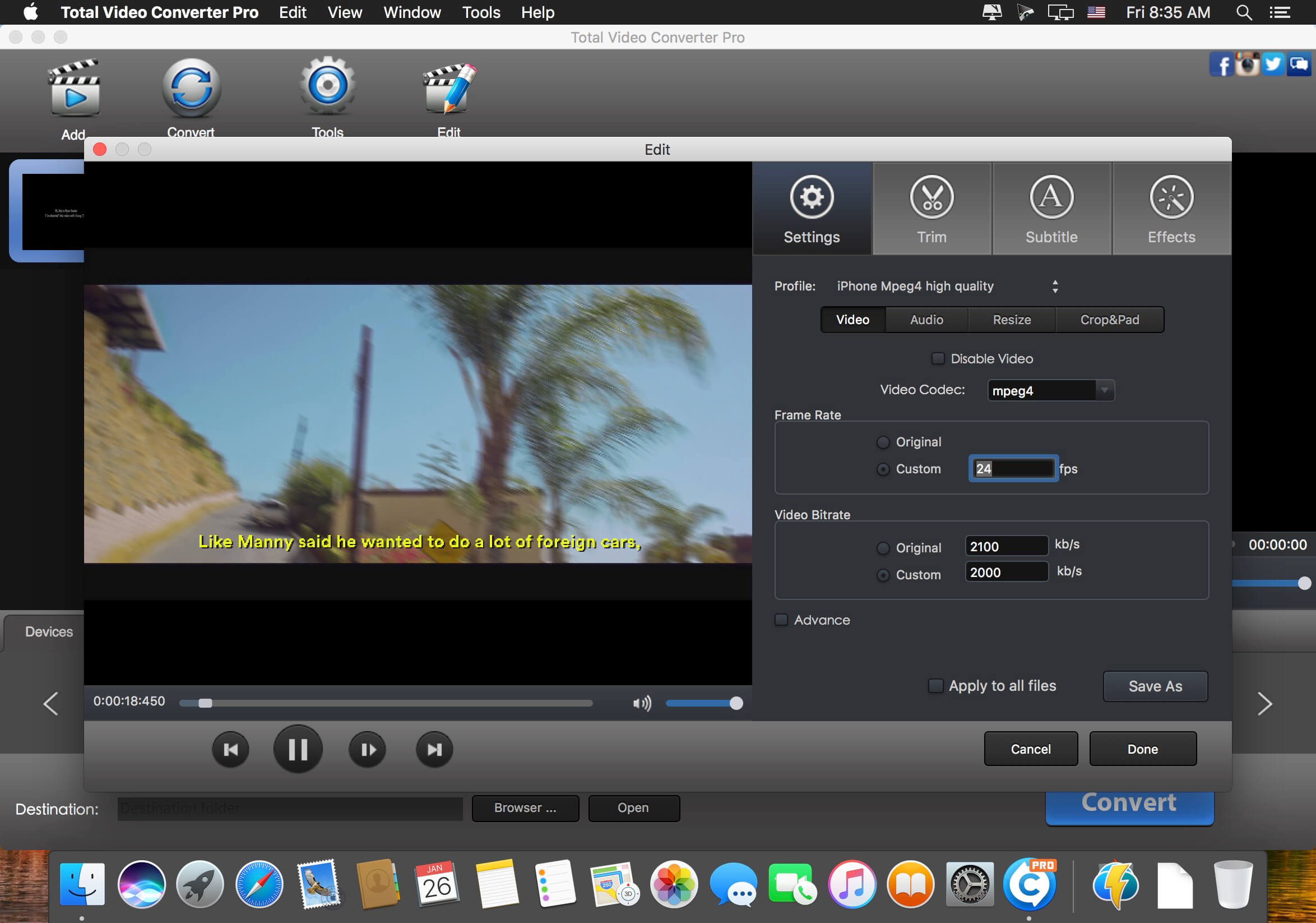total video converter pro mac