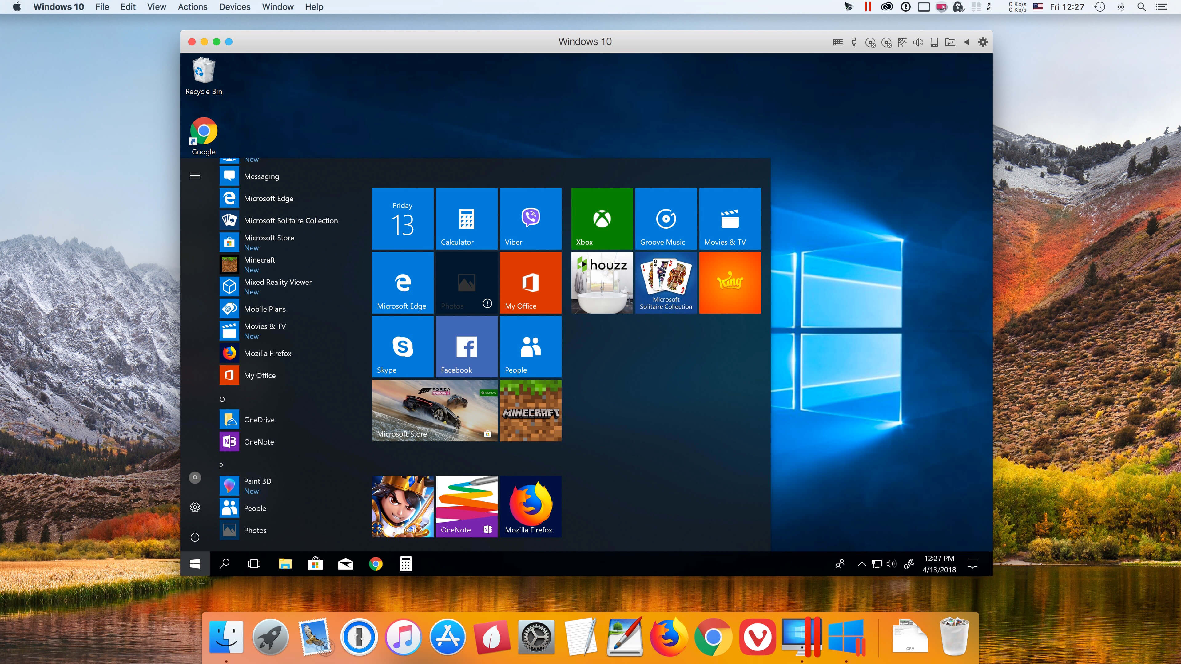 parallels desktop 14 delete virtual windows