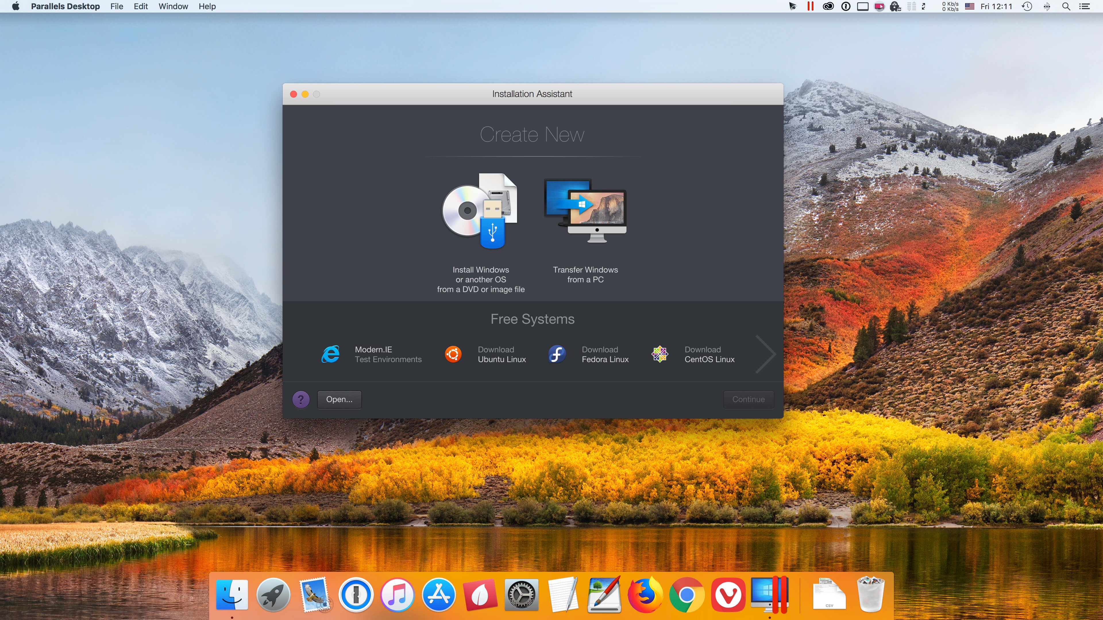 parallels for mac 10.10.5