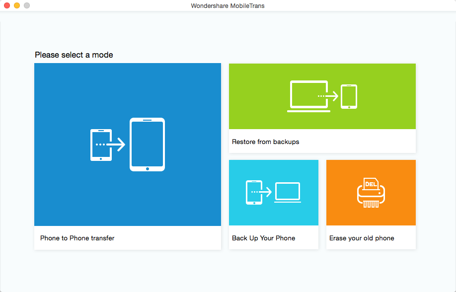 wondershare mobiletrans para mac