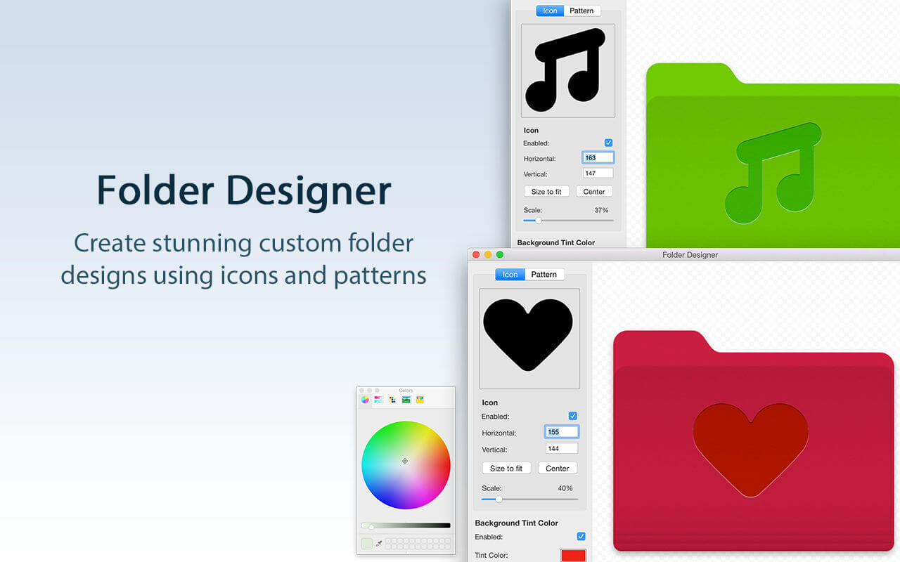 online folder designer