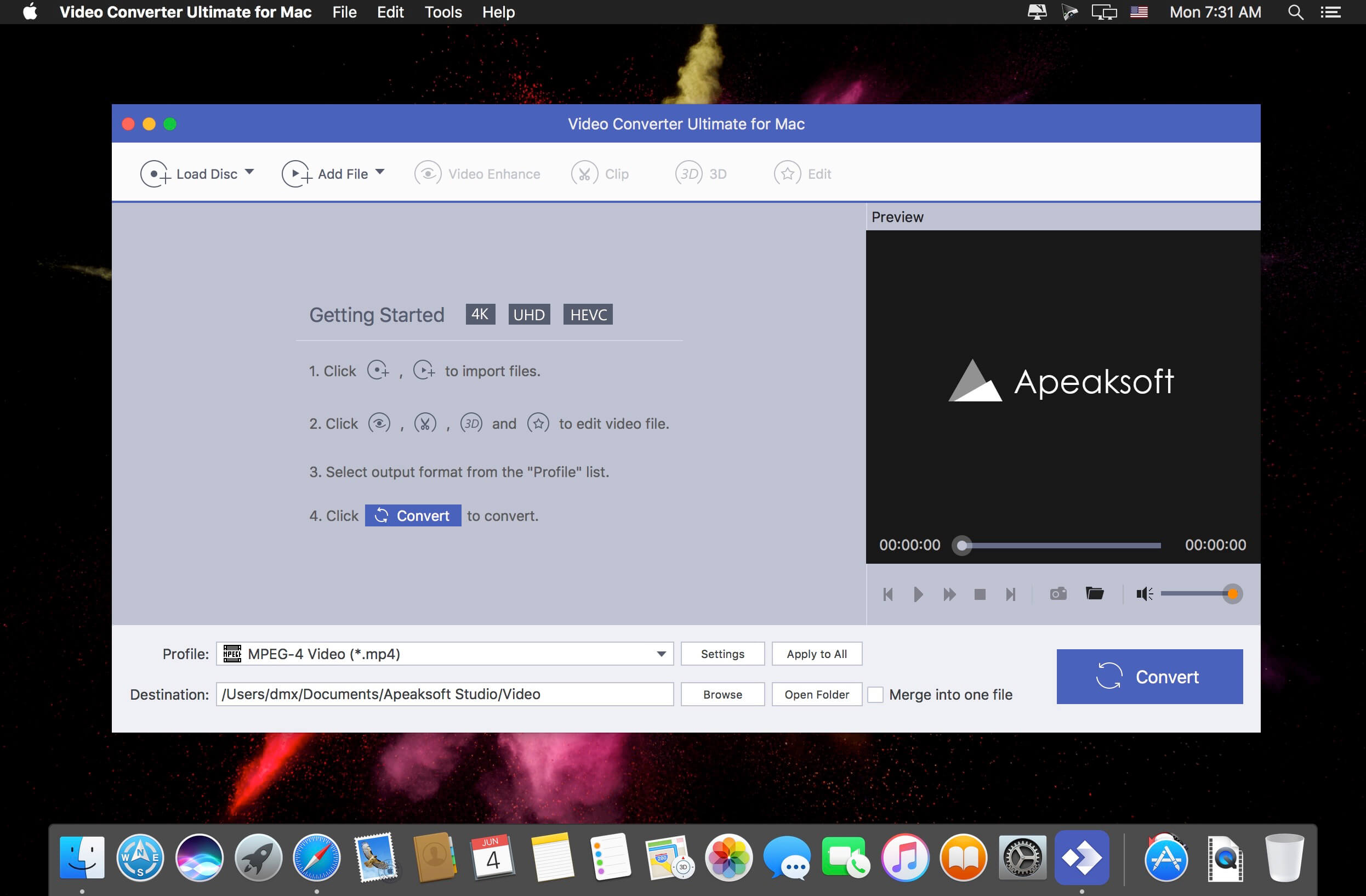 Apeaksoft Video Converter Ultimate 2.3.32 free instals