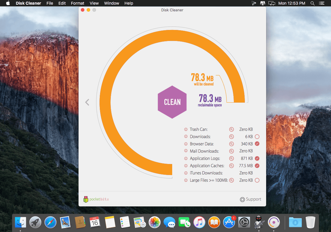 disk cleaner mac free