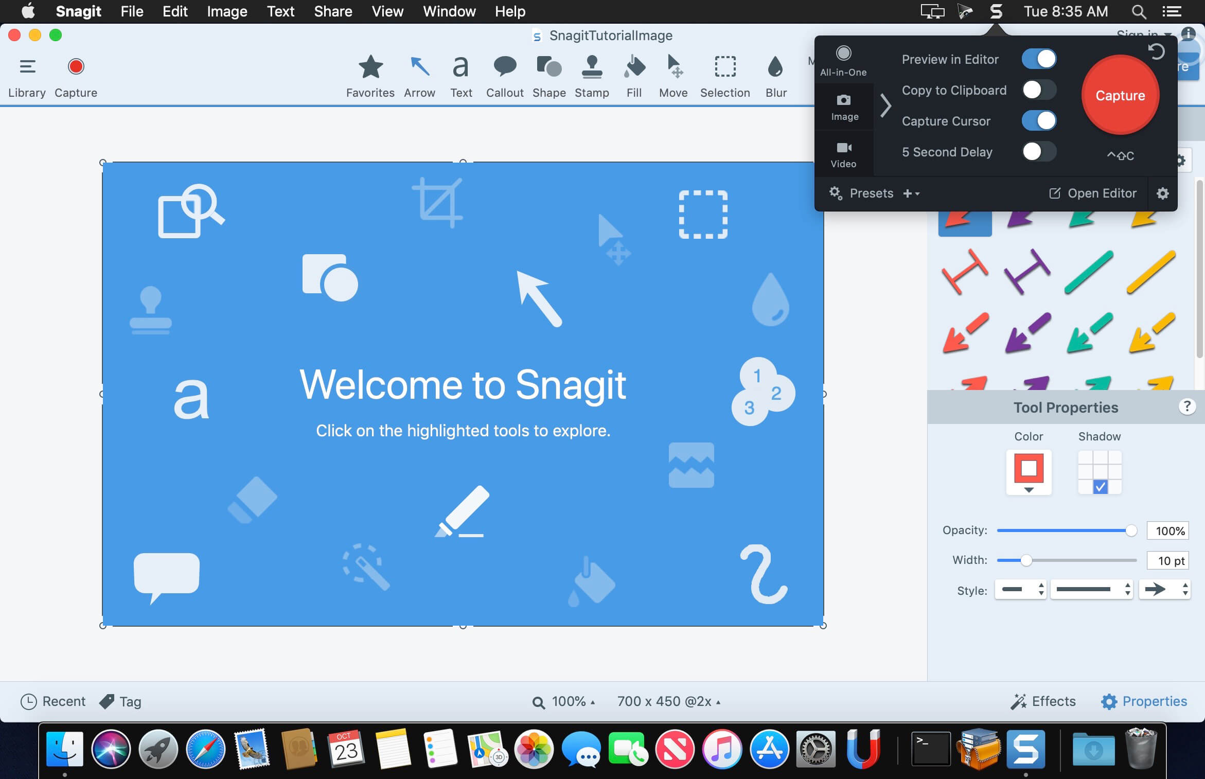 snagit video capture for mac
