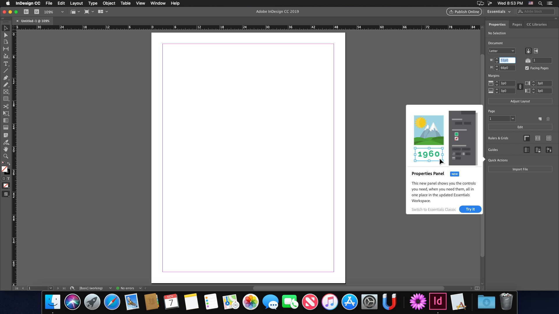 indesign for mac free trial