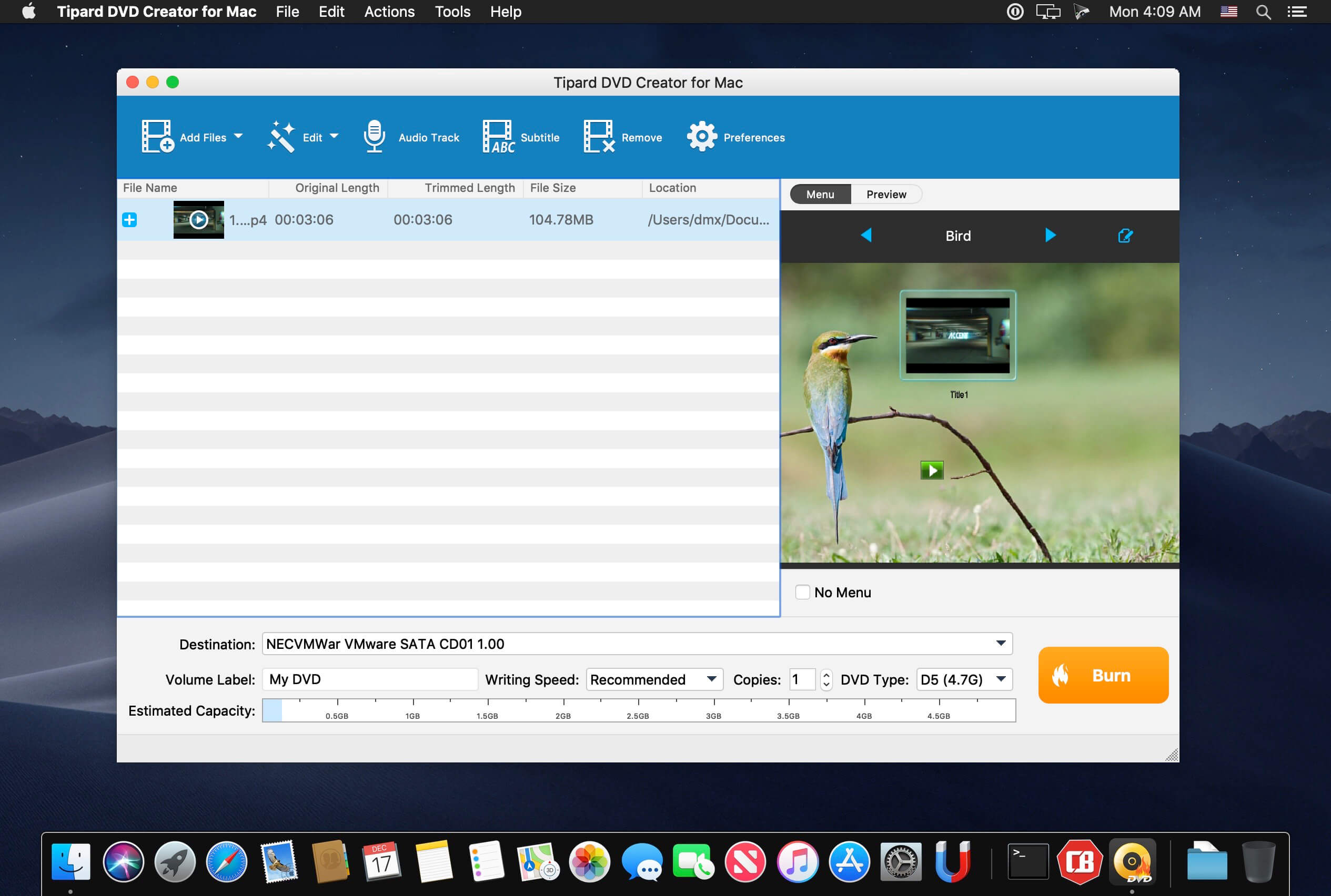 free dvd creator for mac without watermark