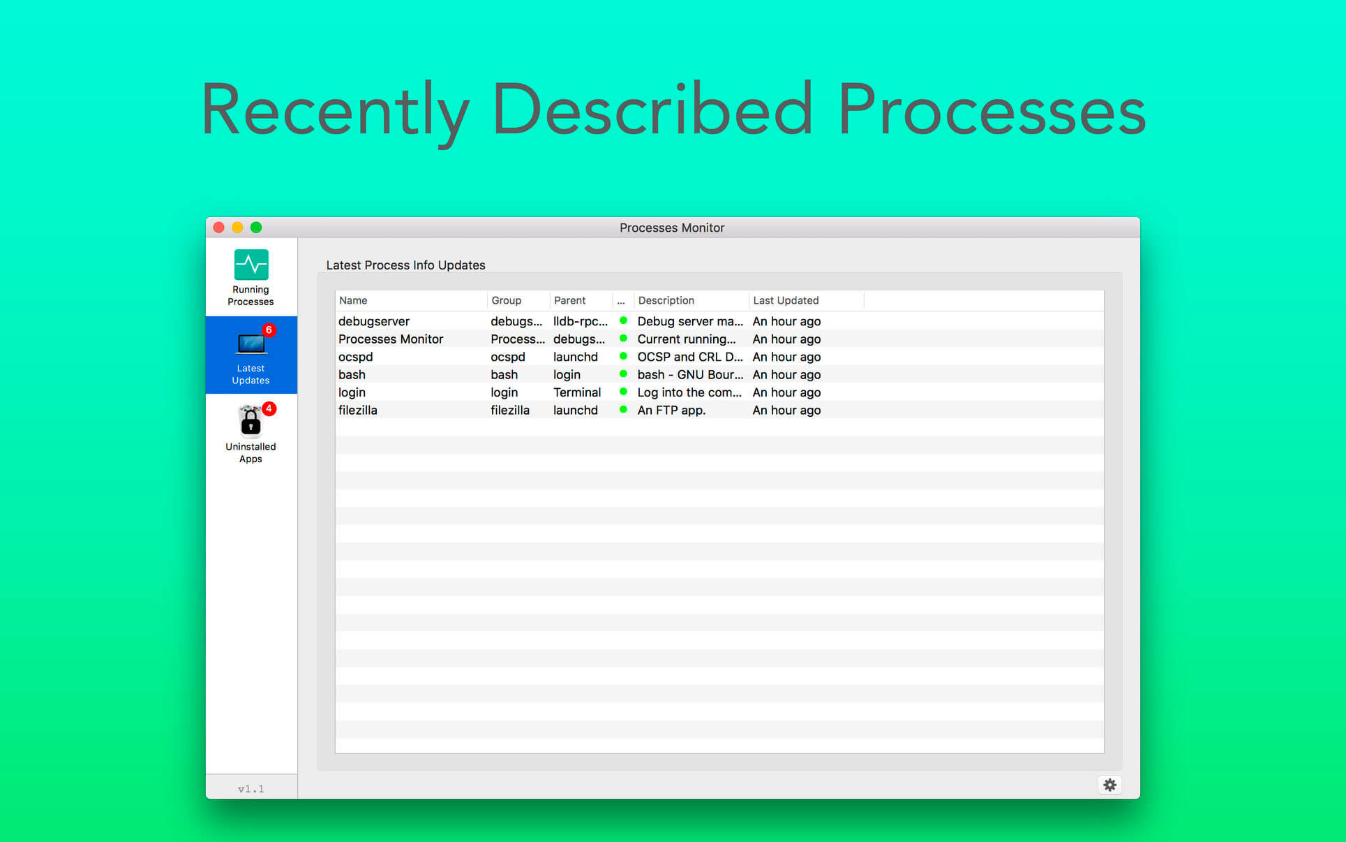 Process Monitor 3.96 download the new version for mac