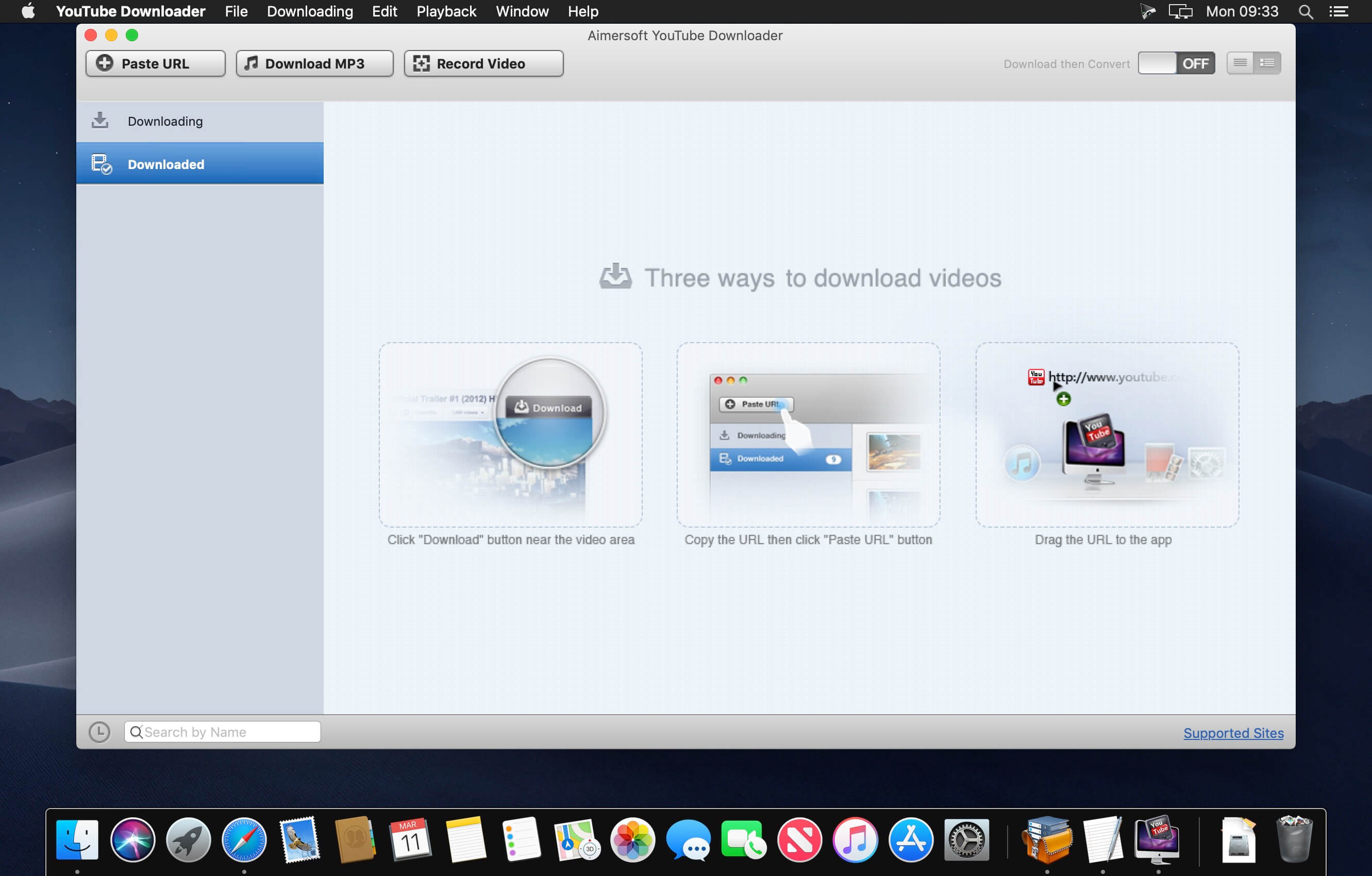 how to download youtube in macbook air