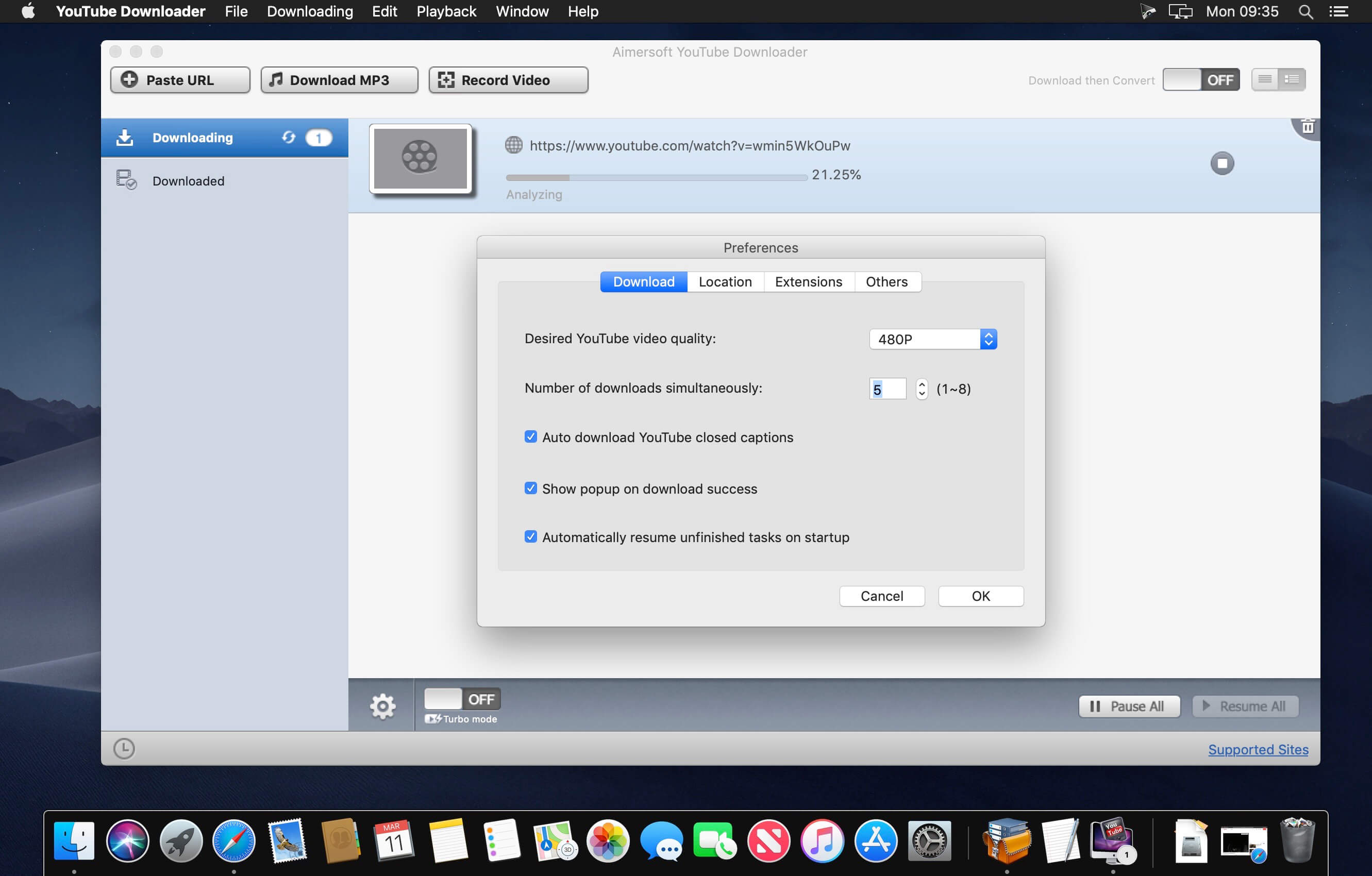 youtube downloader for mac os x mountain lion