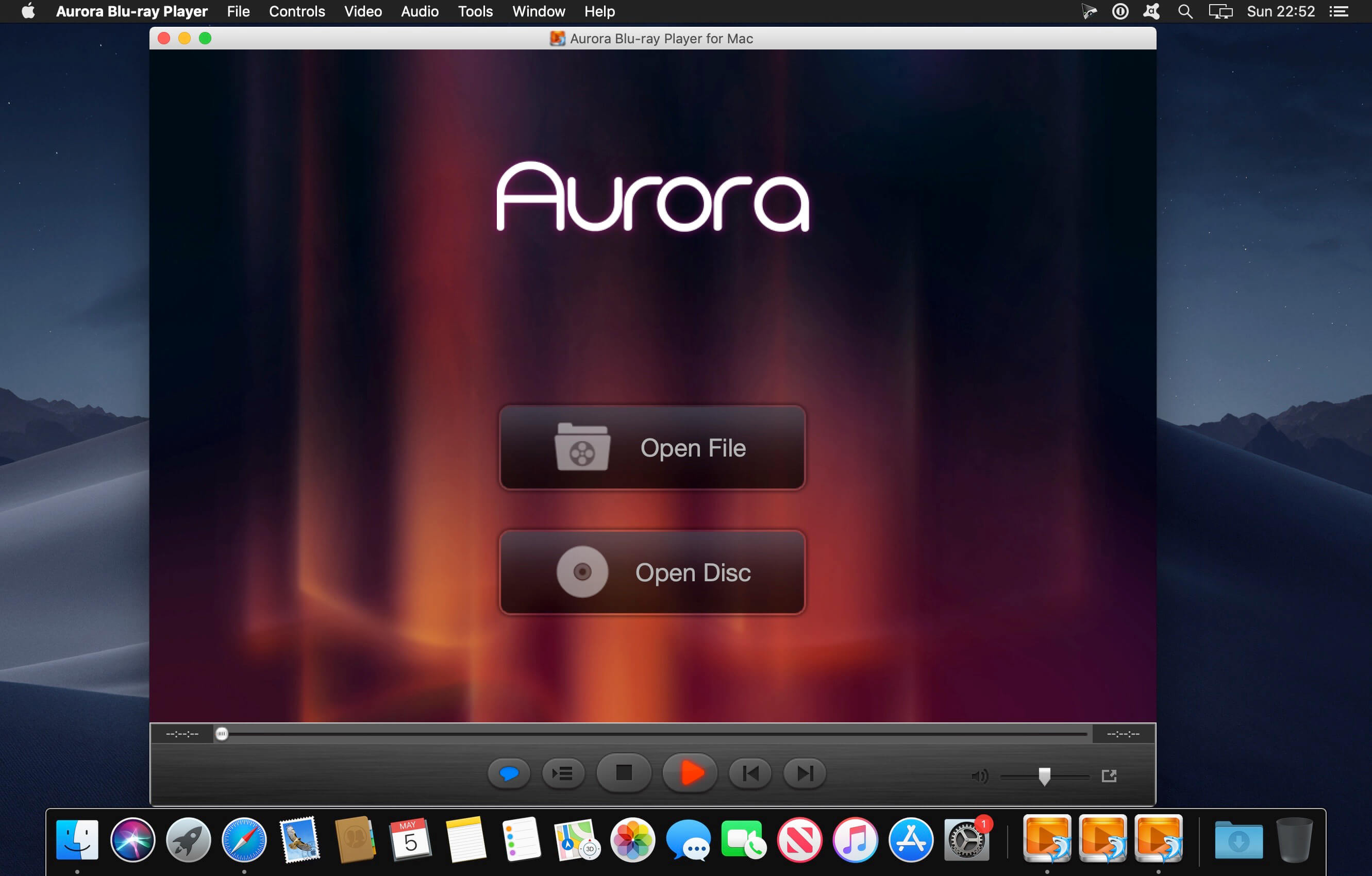 aurora blu ray player for mac free download