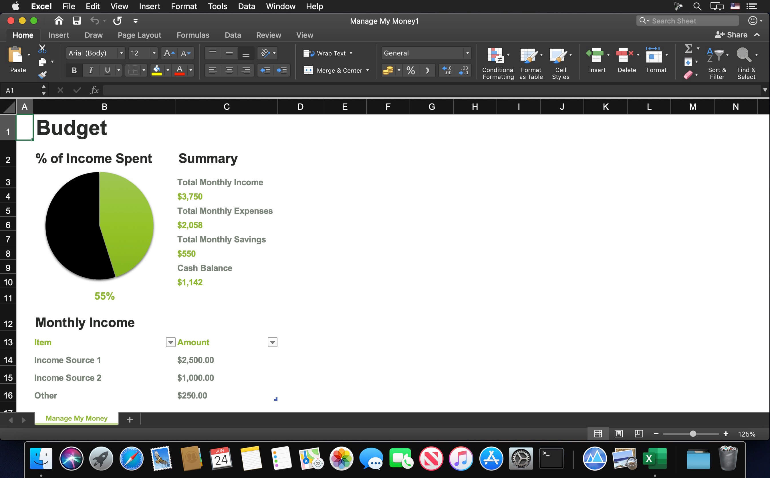 excel for mac current version