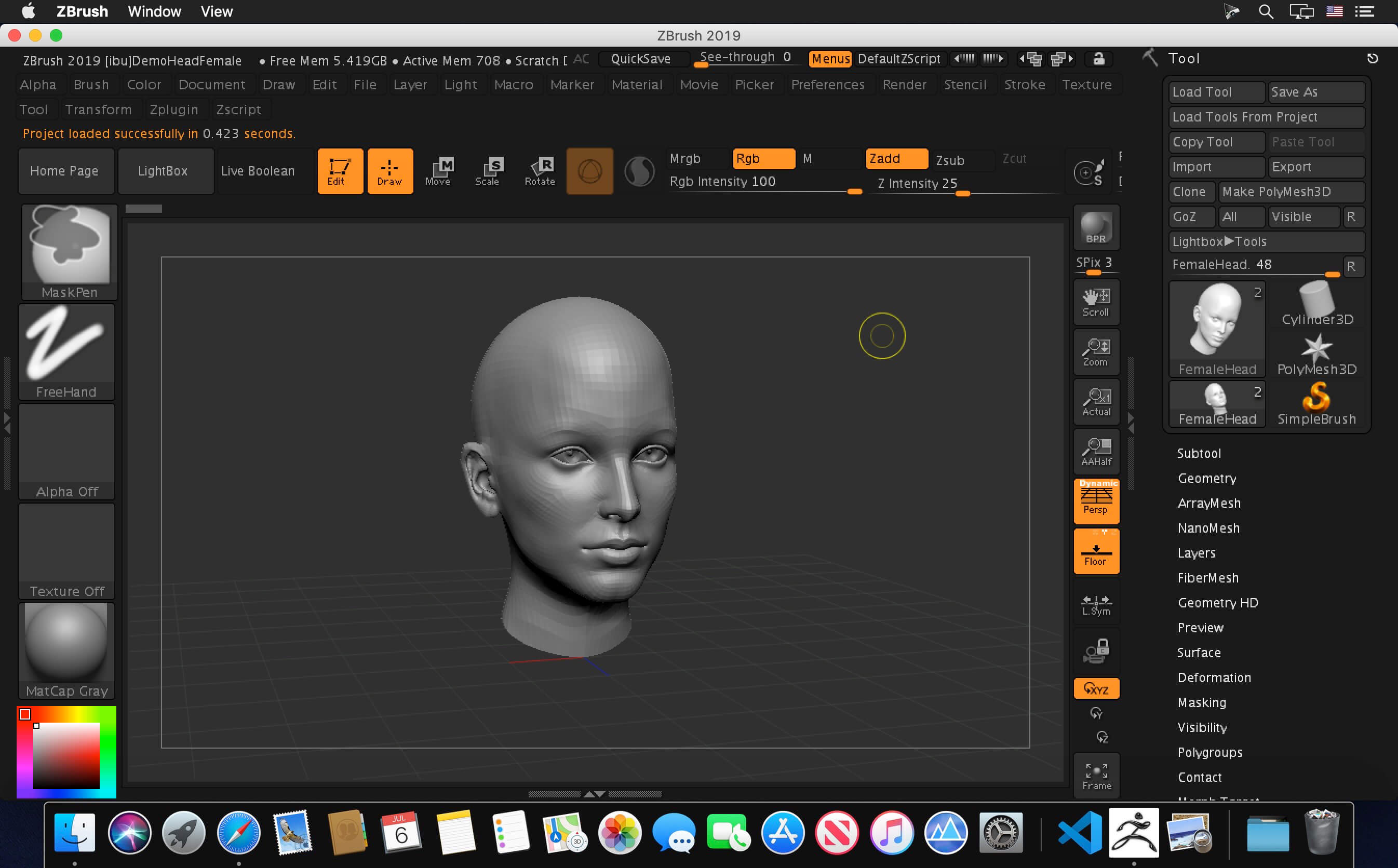 instal the new version for mac Pixologic ZBrush 2023.1.2