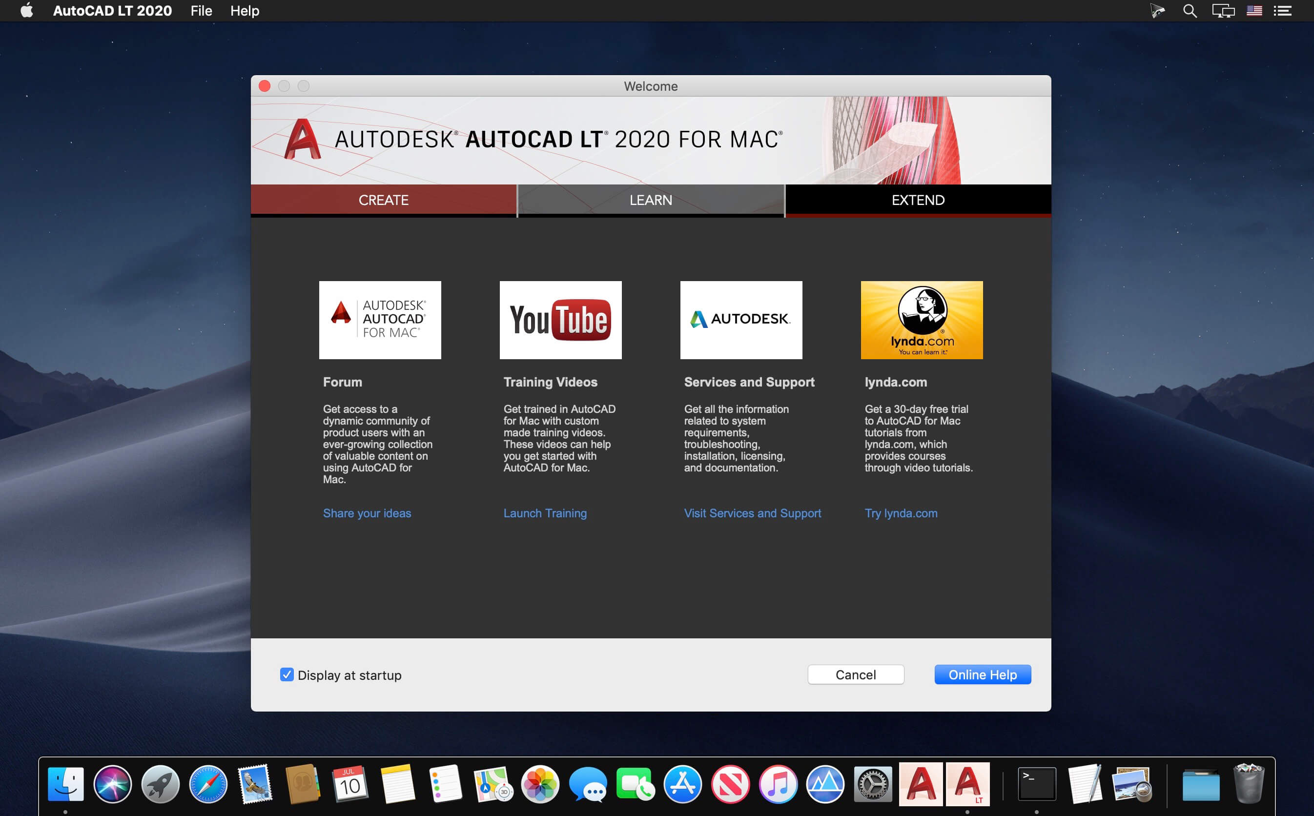 autocad 2020 for mac download