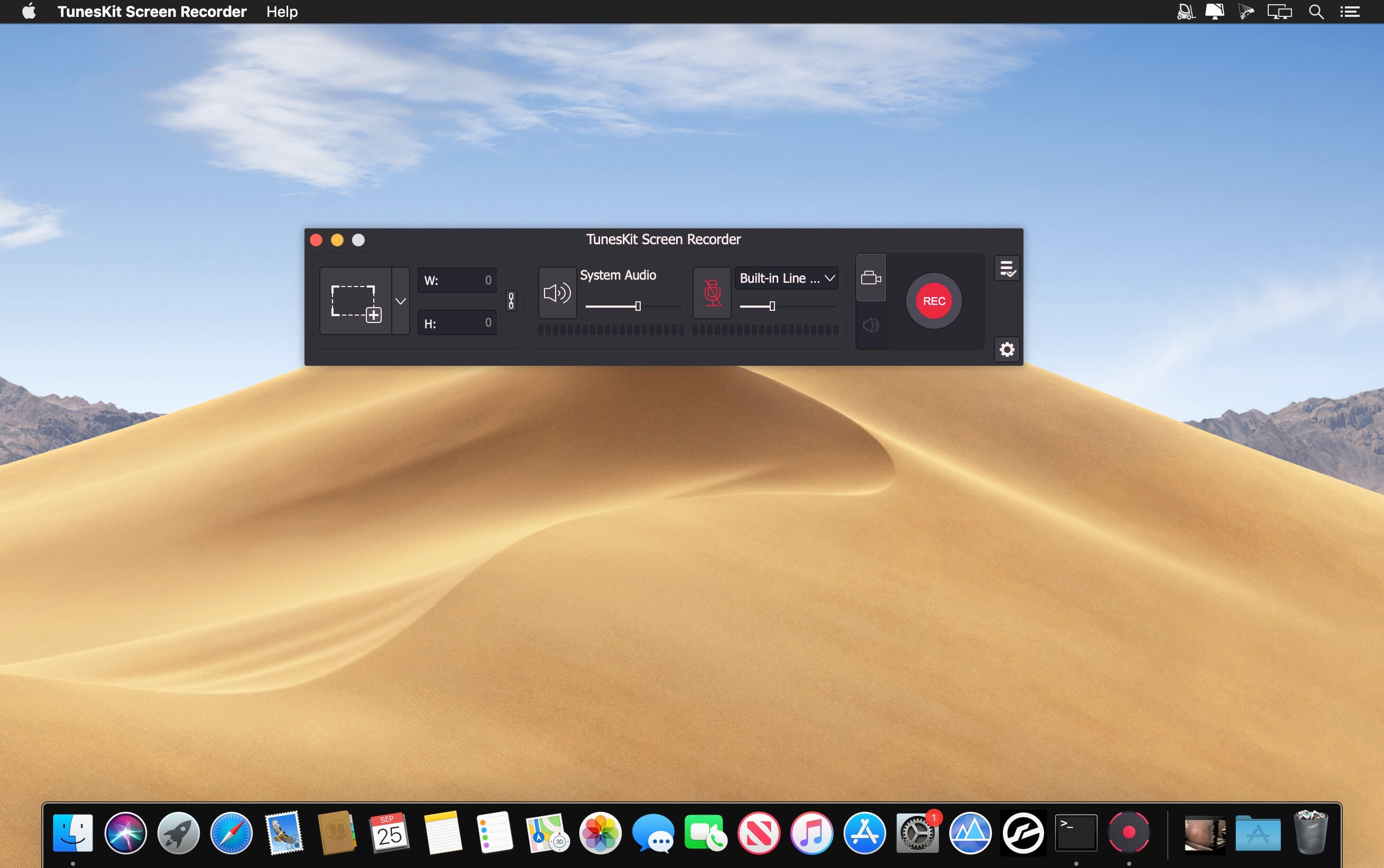 macos record screen with audio