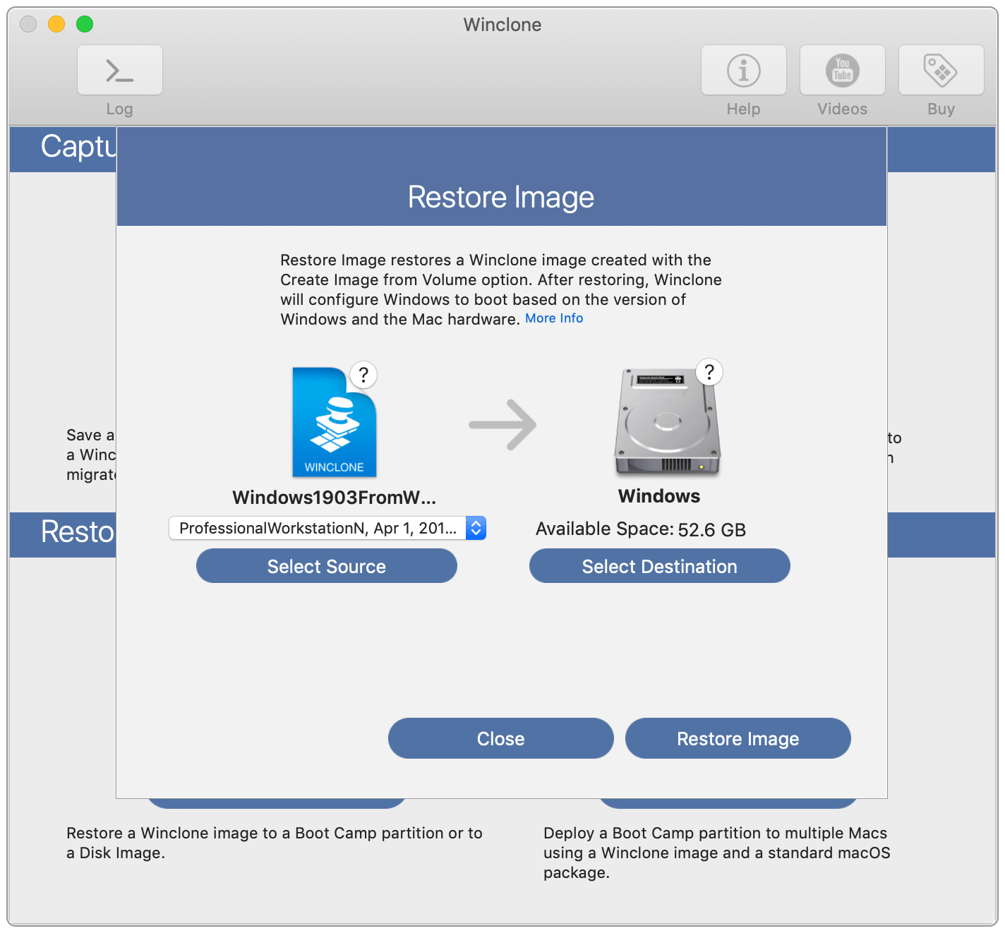 winclone 4 serial