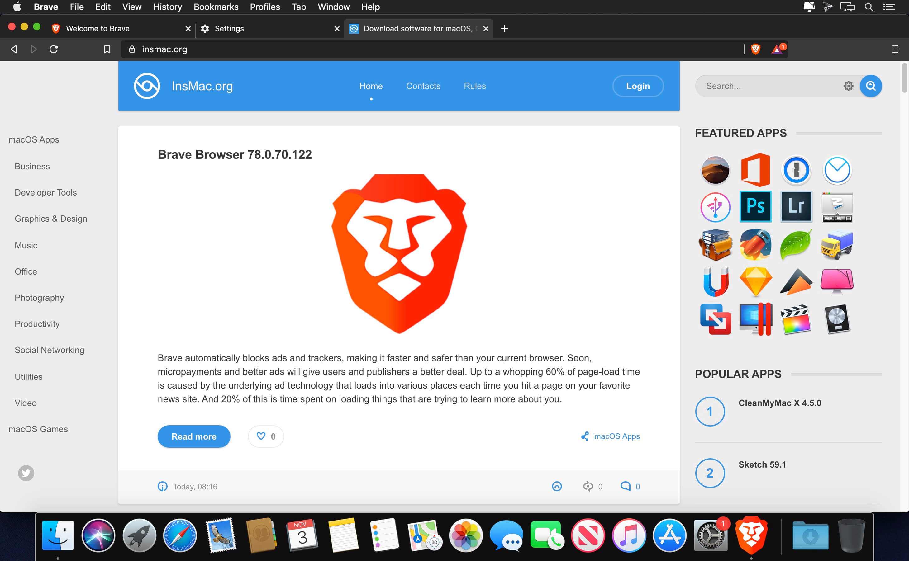 brave app download for pc